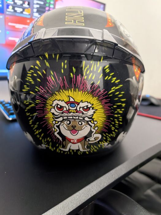 Мотошлем 58 размер