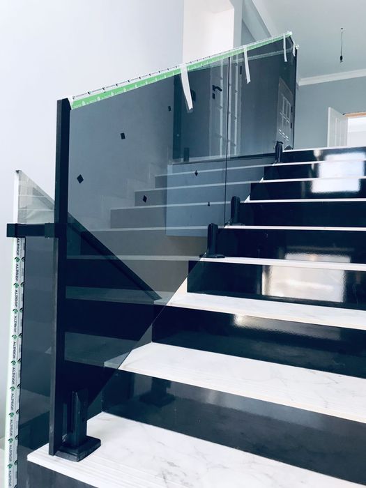 Стеклянные перила