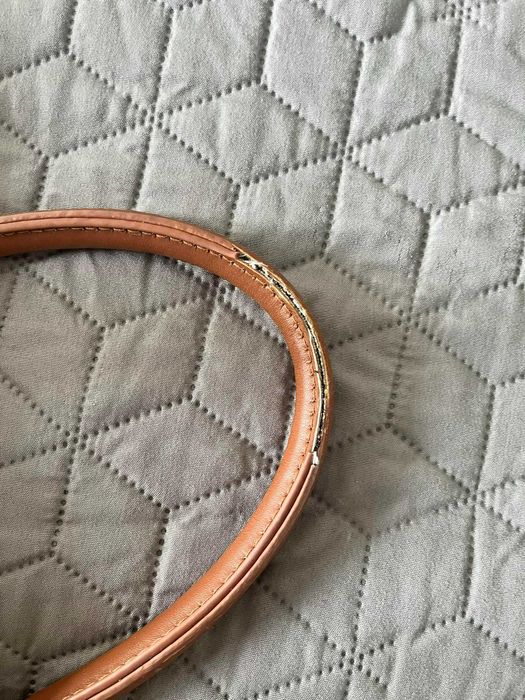 Голяма кафява чанта и лятна кошница 2 модела