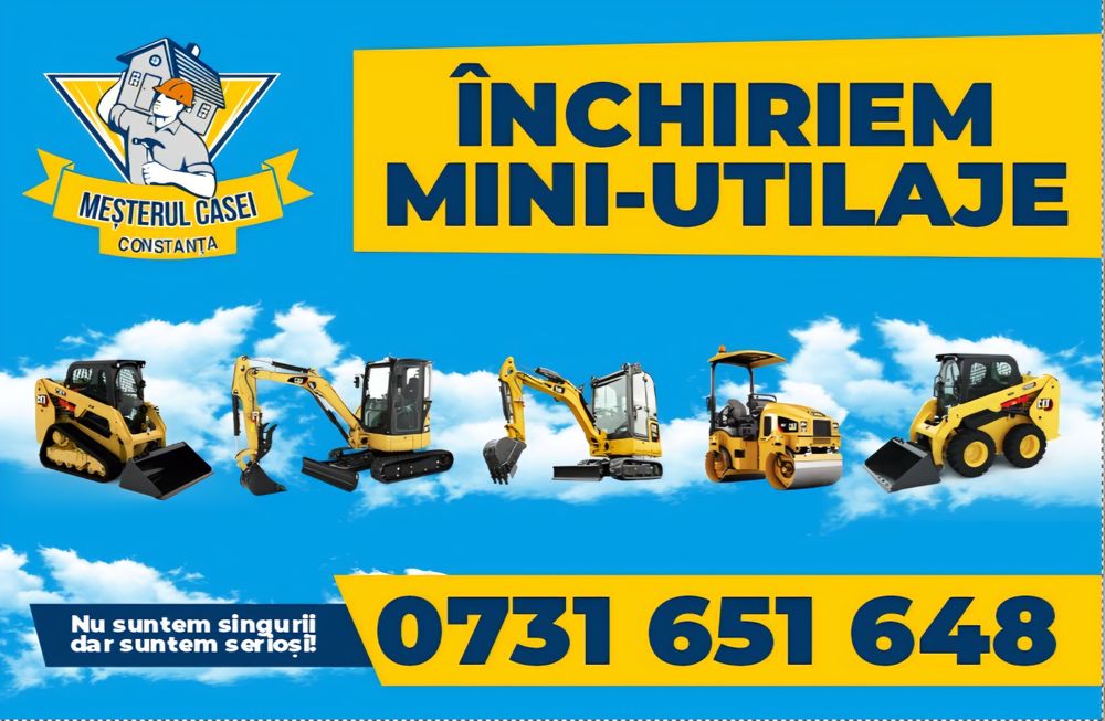 Închiriez/inchiriere/închiriat/Excavator 5t