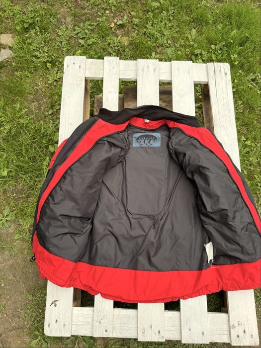 Vand geaca moto sport rosie
