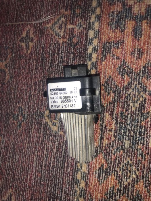 Резистор печки ежик BMW E39 E46 E53 X5 Valeo оригинал
