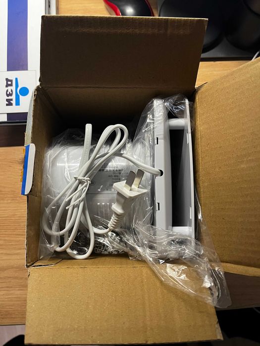 Нов вентилатор за баня Lavfill 100mm с кабел и шуко.