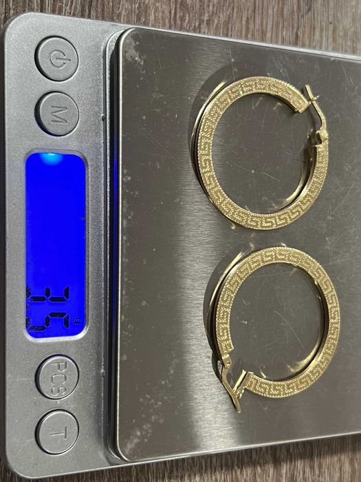 Златни обеци 14 карата