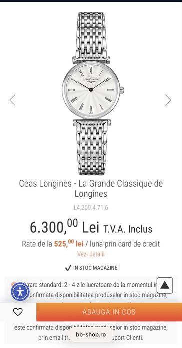 Ceas Longines - La Grande Classique de Longines