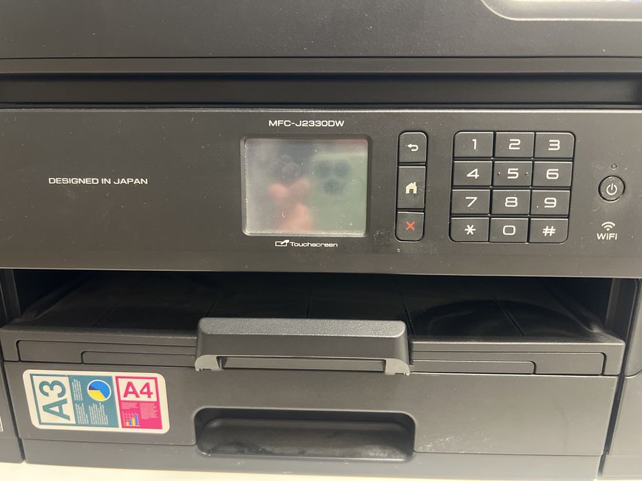 Принтер Brother MFC-J2330DW – A3, WiFi, цветен мастиленоструен