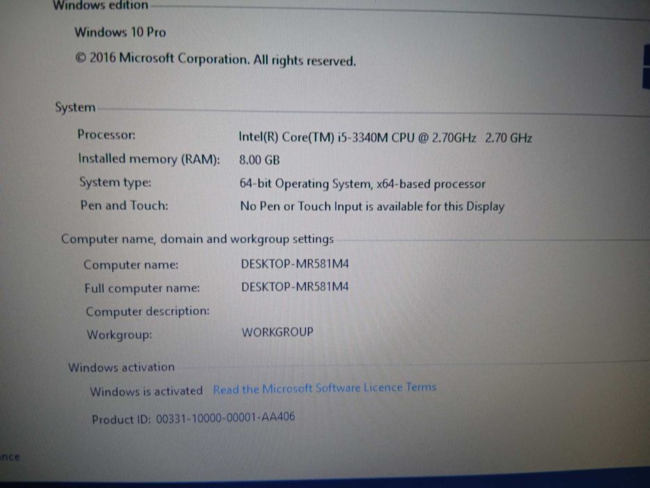 Vand laptop Dell Latitude E6530