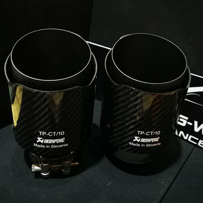 Akrapovic спортни карбонови накрайници ауспух генерация гърне Rs M