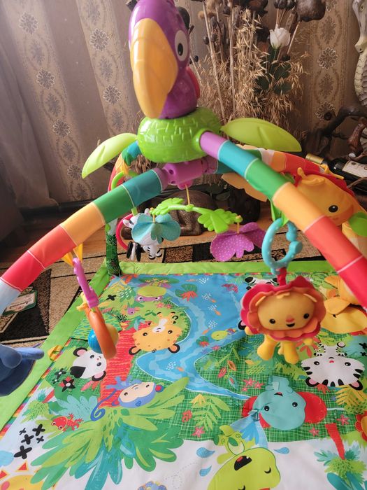 Бебешка активна гимнастика Fisher-Price Папагал + подаръци