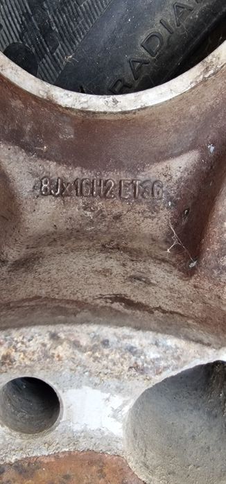 Джанти 16" спорт пакет за Мерцедес без удар и заварки, прави , с гуми