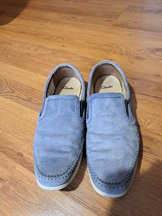 Обувки Clarks естествен велур 43