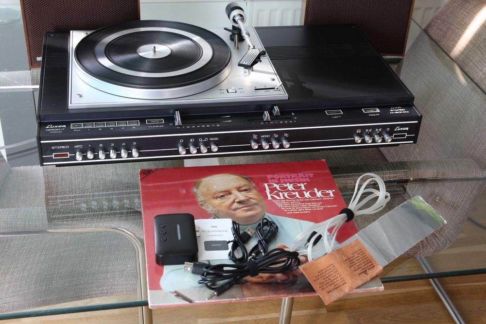Luxor Dirigent 7000, 2 X 35 Wati cu radio si pick-up 4221, Suedia 1974