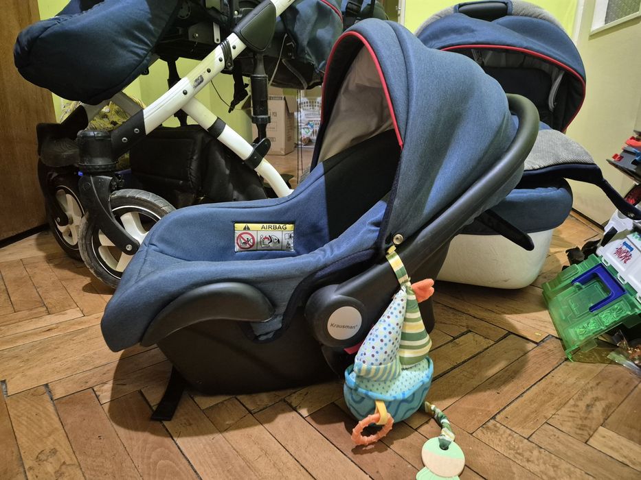 Vând carucior 3 in 1 Krausman Eclipse