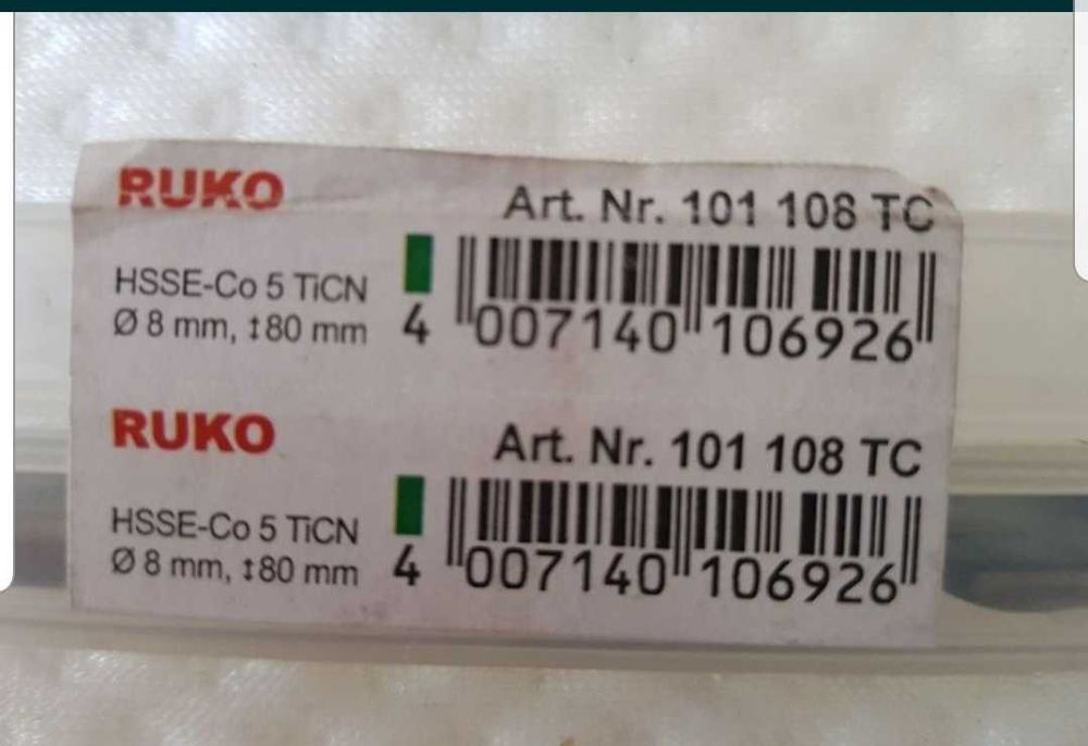 Freza /burghiu pt punctele de sudura de 6 si 8 mm Berner, Ruko, Forch