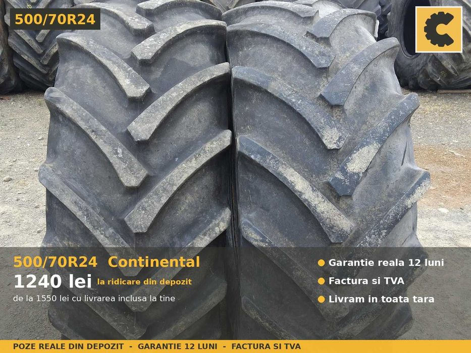 Cauciucuri 500/70R24 19.5R24 Continental Anvelope Incarcator SH TVA