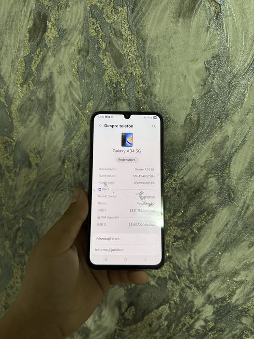 Samsung A34-5G. 128gb ram