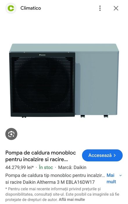Daikin EBLA16DAW17 380V