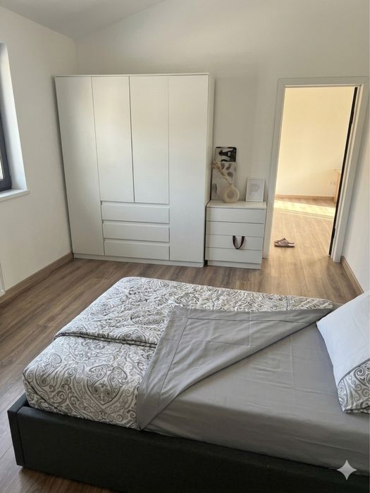 Современный дом (барнхаус) с панорамными окнами