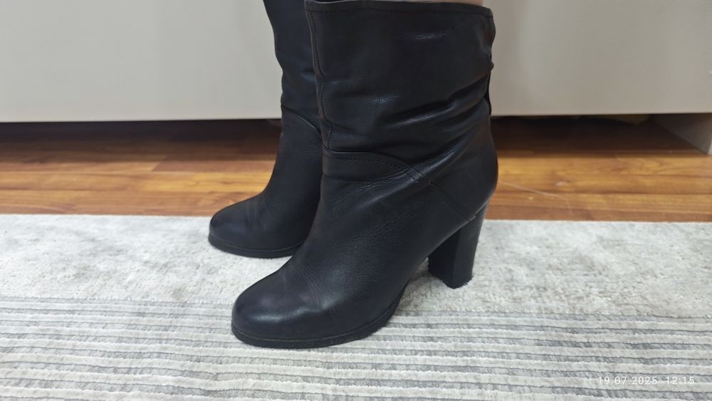 Полусапожки Carlabei, натуральная кожа, 36 размер