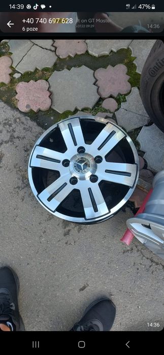 Jante 16 de greutate vw Crafter 2017-2022