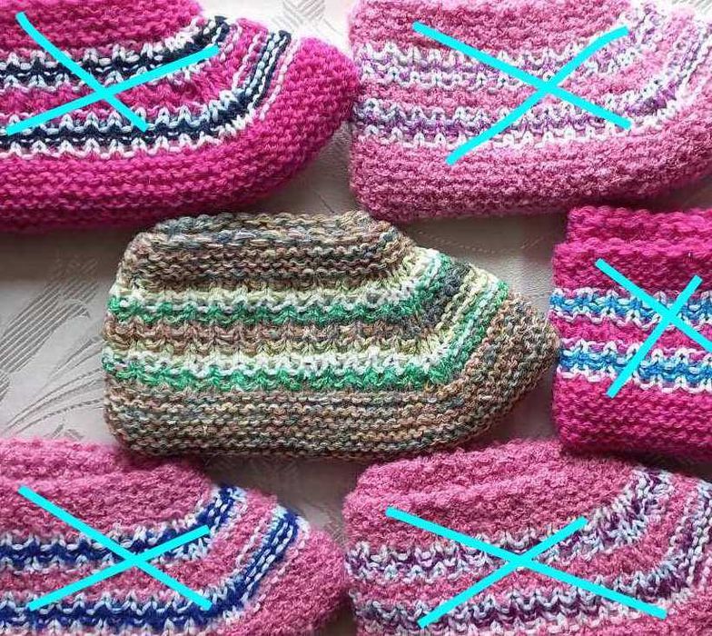 Бебешки и детски ръчно плетени терлички (също и дамски терлички)