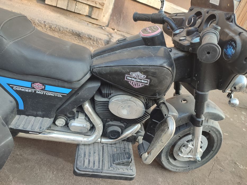 Мотоцикл детский Харли Дэвидсон, электро