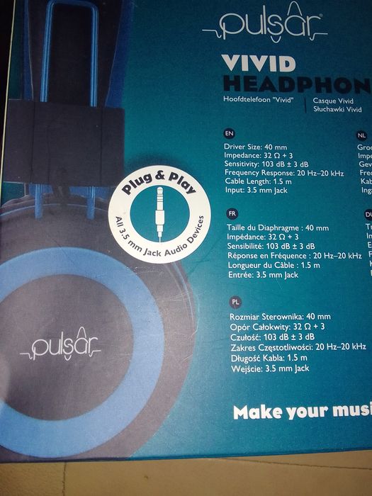 Слушалки "pulsar".Външни.и
