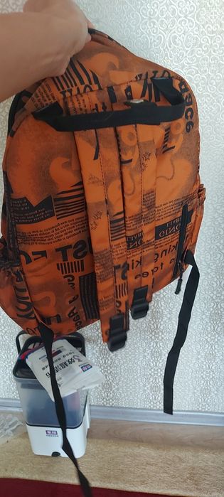 Рюкзак оранжевый