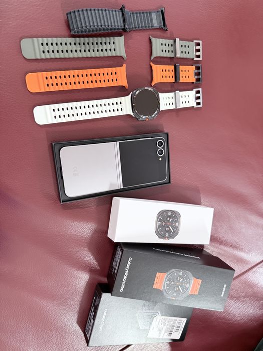 Samsung Galaxy Flip 6+ Galaxy Watch Ultra