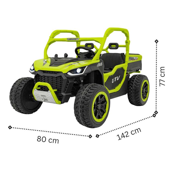 Лицензирано акумулаторнo UTV Ranger, 24V7Ah, 300W, 4×4, EVA Гуми, MP3 Плеър
