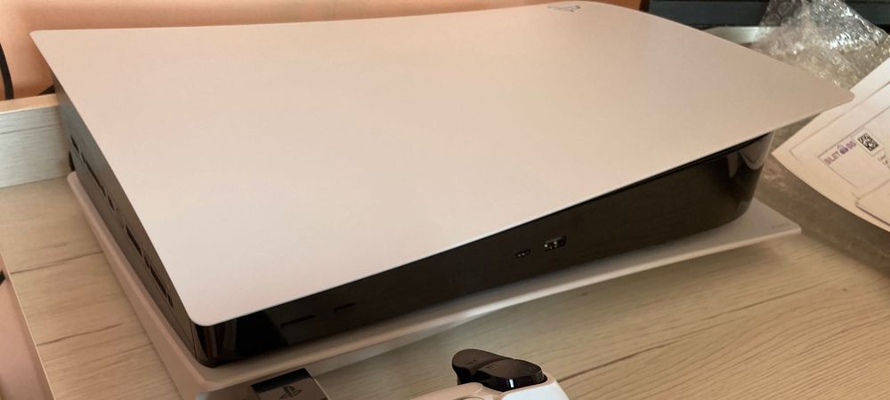 Игра + Sony PlayStation 5 PS5 Сони Плейстейшън 5 Disc Edition