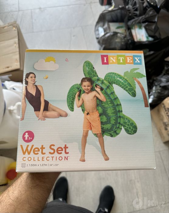 Sotiladi intex flamingo krokodil akula toshbaqa basseyn uchun