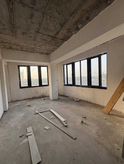 2 в 3‑комнатная квартира коробка 75м² в новостройке ЖК Eco Smart