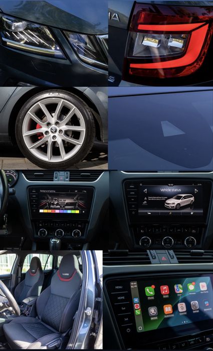 Skoda Octavia VRS Facelift 2018/DSG/EURO 6/184 cai/Full LED/Carplay
