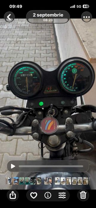 Motor YBR 125 10cp 2005 14500km