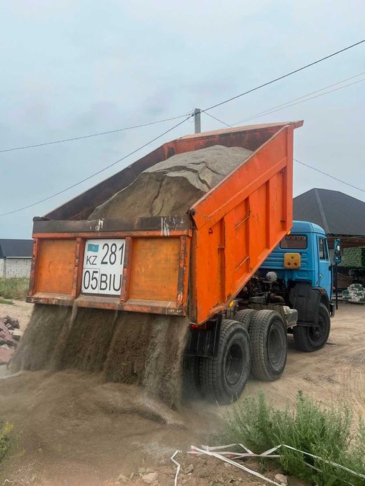 Отсев щебень песок сникерс ПГС вывоз строй мусора КАМАЗ