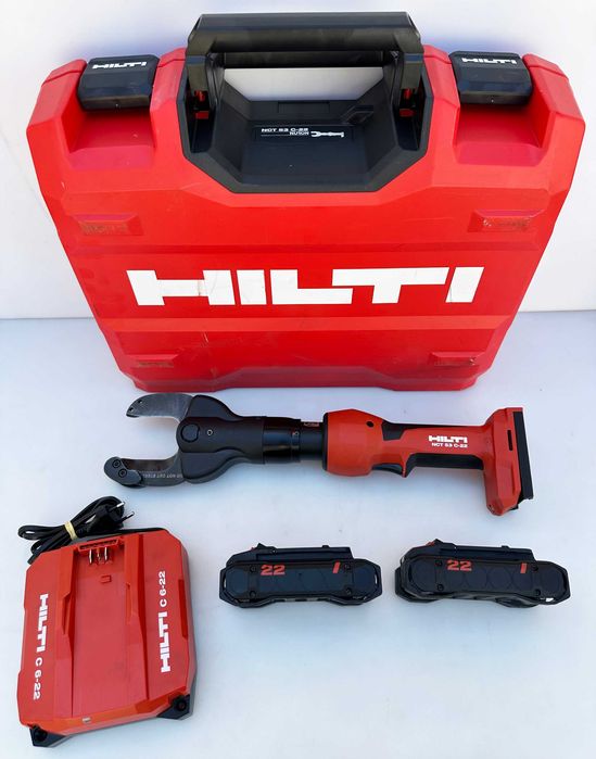 ТОП ЦЕНА! Hilti NCT 53 C-22 Nuron - Акумулаторна ножица за кабели като нова!