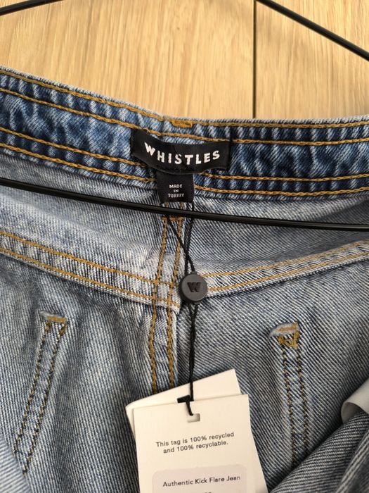 Whistles Authentic Kick Flare Jean / Blugi