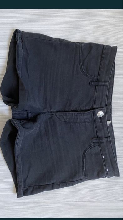 Къси дънкови панталонки H&M Denim