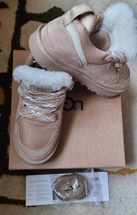 Adidasi/Botine UGG Lowmel Sand, dama, marimea EU 41, US 8, UK 7