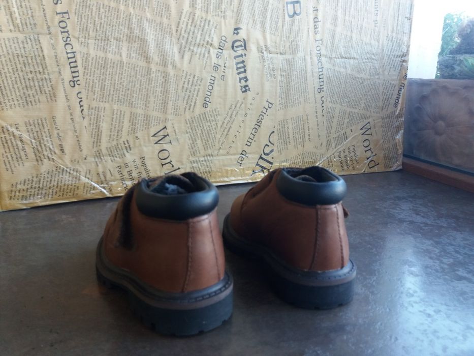 детски обувки,Нови!кубинки,кожени зимни бебешки обувки,ном.21