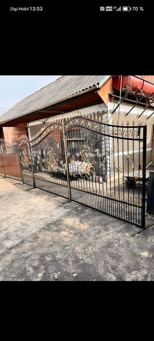 Confectionam garduri balustrade fier forjat preturi mici