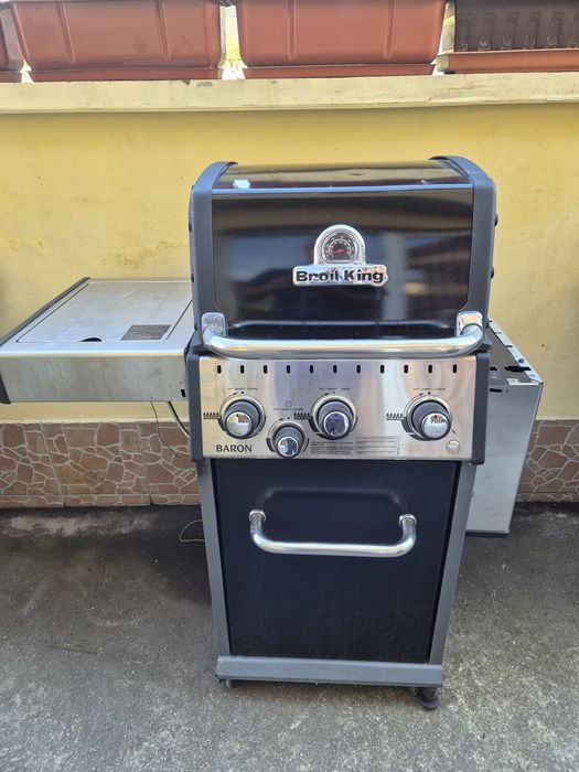Газово барбекю Broil King с котлон