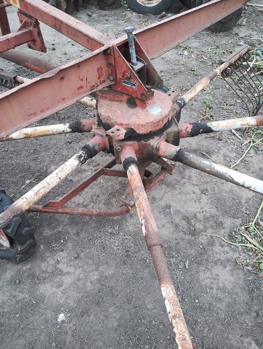 Grebla paianjen  și semănătoare păioase pe discurila schimb cu animale