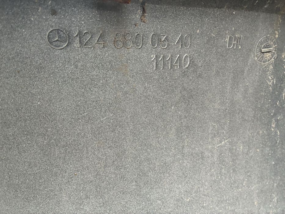 Задний бампер на w124 мерседес дорест