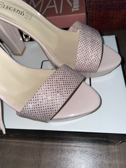 Сандали на ток 38 номер