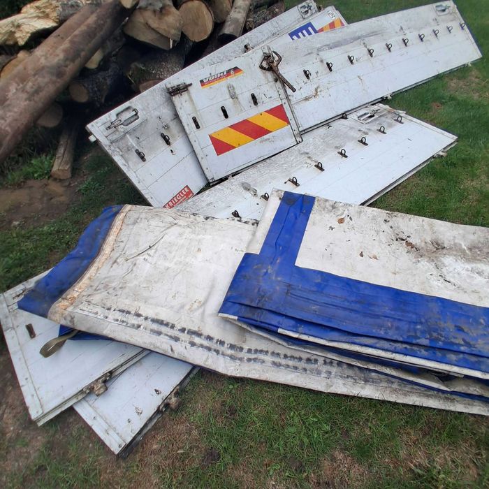 De vanzare obloane de aluminiu si prelata Mercedes Vario/Atego, in stare buna