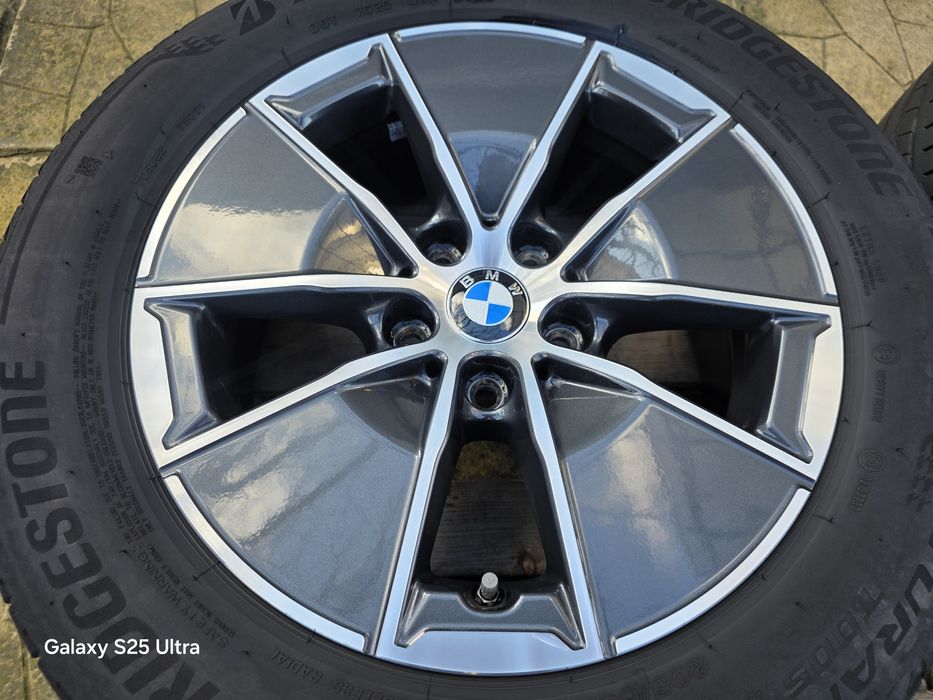 Лети джанти 16ки 5х112 BMW + летни гуми 205/60/16 Bridgestone