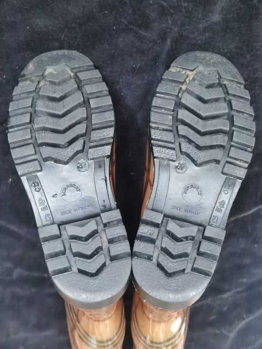 Cizme ploaie silicon all seasons made in Italy Burberry April Showers