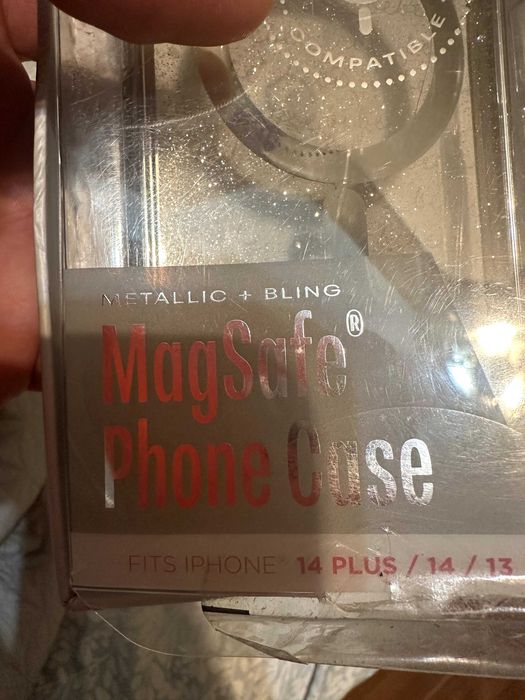 Bebe Metallic Bling Magsafe кеис - калъф за Iphone 14 Plus / 14+